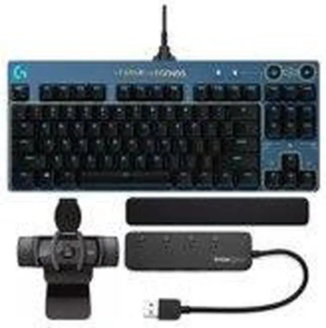 Alt view image 3 of 7 - Logitech G PRO Gaming Keyboard (League of Legends Edition) with Webcam Bundle