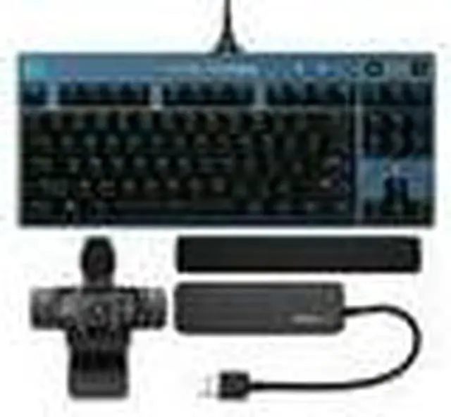 Alt view image 5 of 7 - Logitech G PRO Gaming Keyboard (League of Legends Edition) with Webcam Bundle