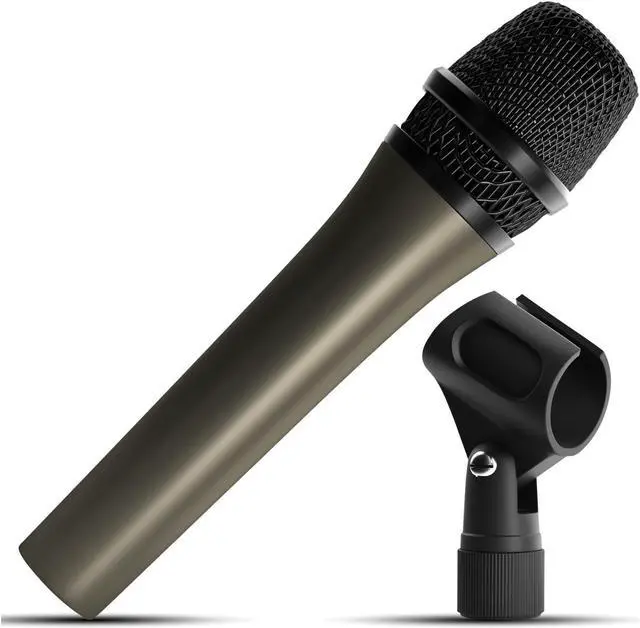 Main image of Knox Gear HDM-100 Uni-Directional Dynamic Cardioid Microphone (Clip Included)