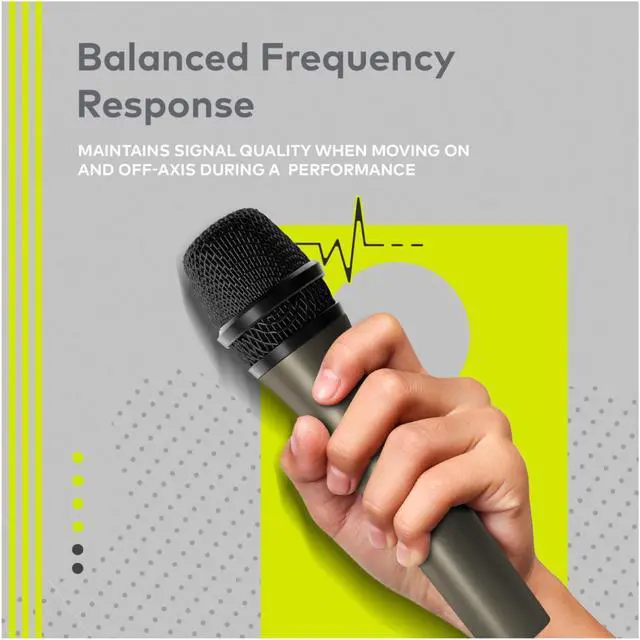 Alt view image 4 of 7 - Knox Gear HDM-100 Cardioid Dynamic XLR Microphone with Boom Arm and Shock Mount