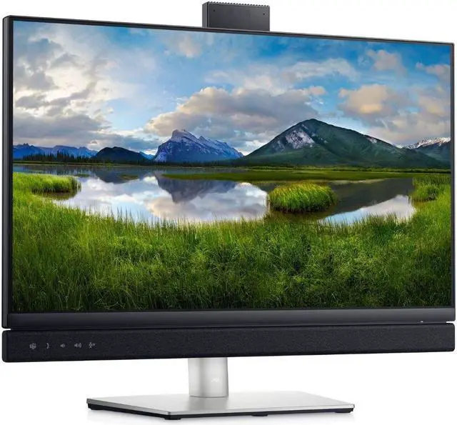 Alt view image 18 of 20 - Dell C2422HE 24" 1920x1080 Full HD 5MP Camera Video Conferencing Monitor