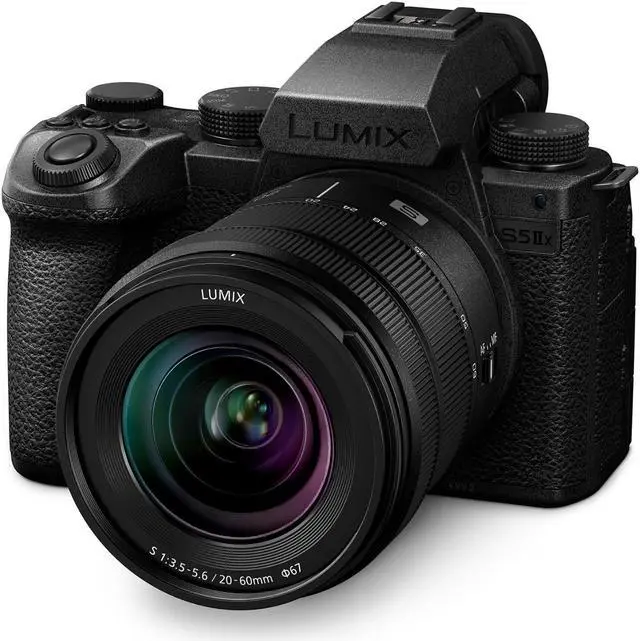 Alt view image 2 of 7 - Panasonic Lumix S5 IIX Mirrorless Camera with 20-60mm Lens bundle