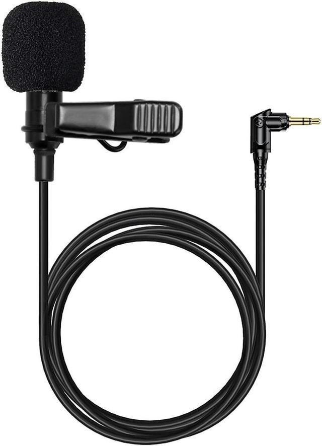 Hollyland Omnidirectional Lavalier Microphone for LARK MAX Mic System  (Black) 