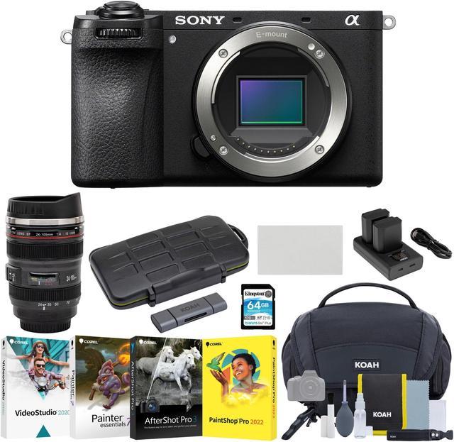 Sony Alpha 6700 APS-C Interchangeable Lens Hybrid Camera Body Essentials  Kit 