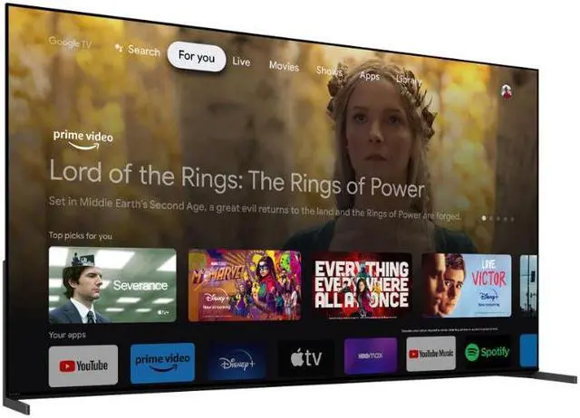 Alt view image 13 of 15 - Sony XR65A95L 65" QD-OLED 4K UHD Smart Google TV with AI Upscaling (2023)