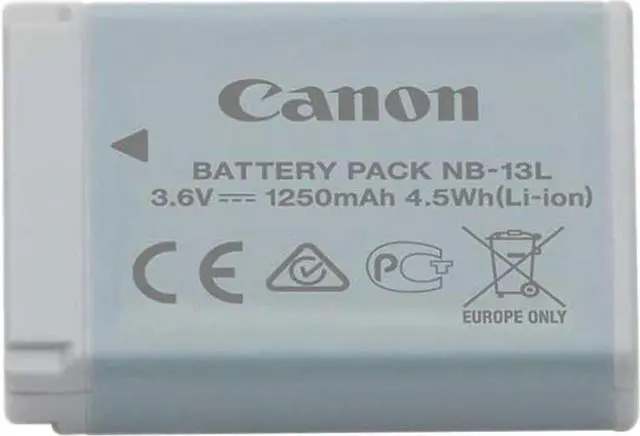 Alt view image 9 of 11 - CANON - ACCESSORIES 9839B001 BATTERY PACK NB-13L