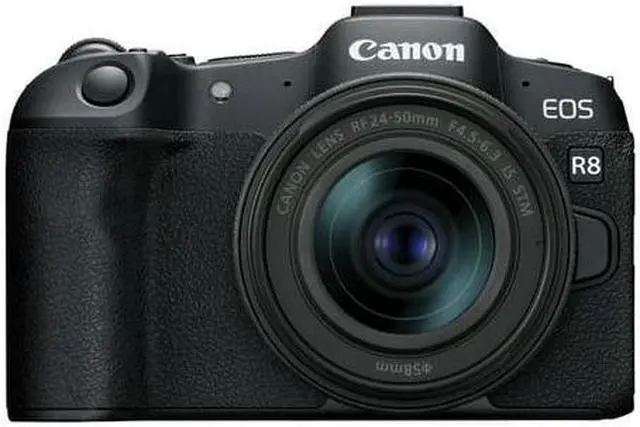 Alt view image 8 of 20 - Canon EOS R8 Full-Frame Mirrorless Camera w/RF24-50mm F4.5-6.3 is STM Lens