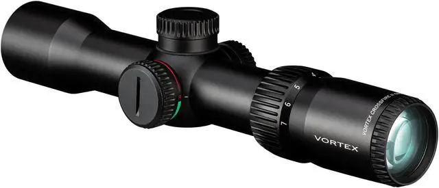 Alt view image 6 of 7 - Vortex Crossfire II 2-7x32 Crossbow Scope with 30mm Rings 2-Piece Set and Hat