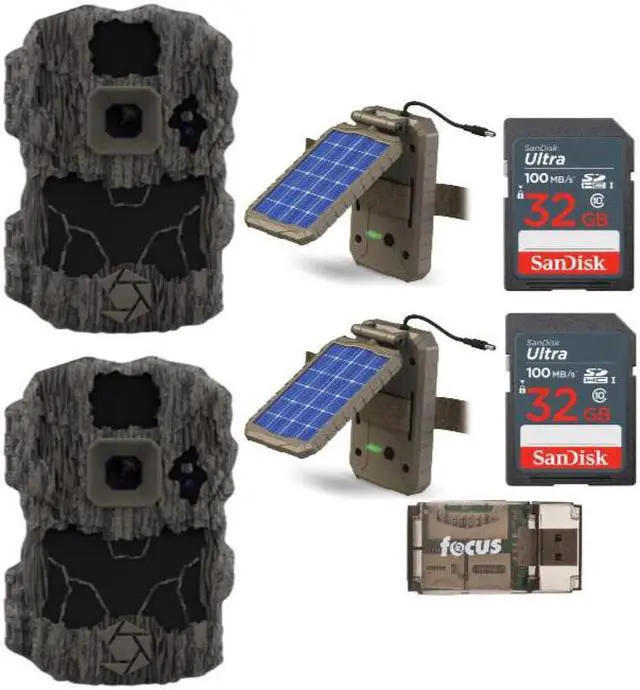 Main image of Stealth Cam DS4K 32MP Ultimate Camera with Solar Power Panels Bundle (2-Pack)