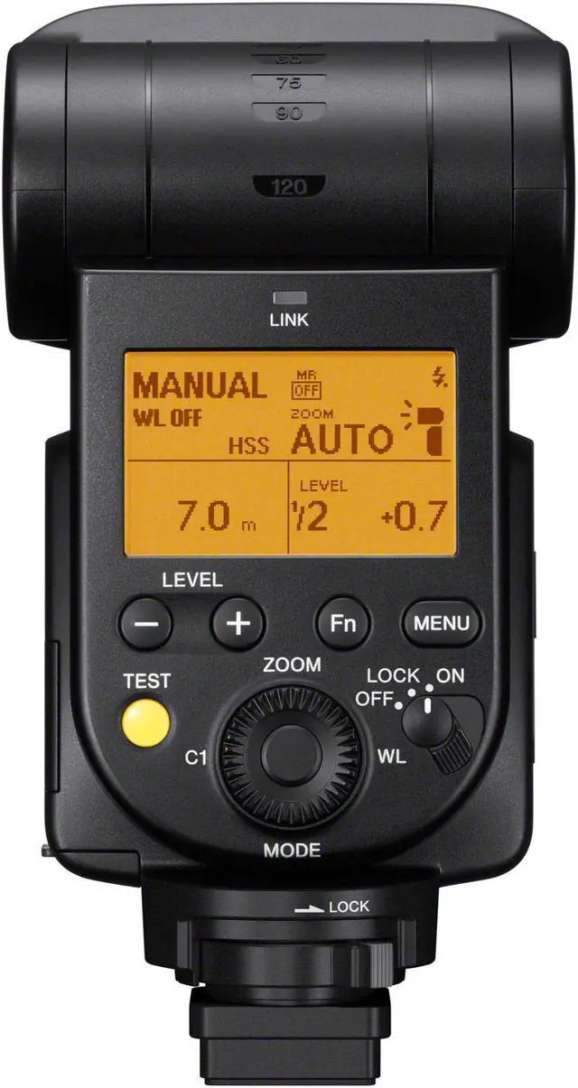 Alt view image 18 of 20 - Sony GN60 Wireless Radio Control External Flash Small(Black)