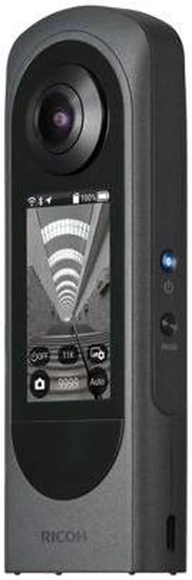 Alt view image 6 of 7 - Ricoh Theta X 360-Degree Camera with Lens Cap for Theta X and Photo Software