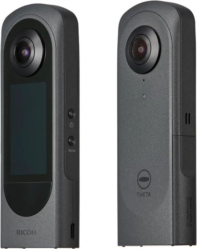 Alt view image 4 of 7 - Ricoh Theta X 360-Degree Camera with Lens Cap for Theta X and Photo Software