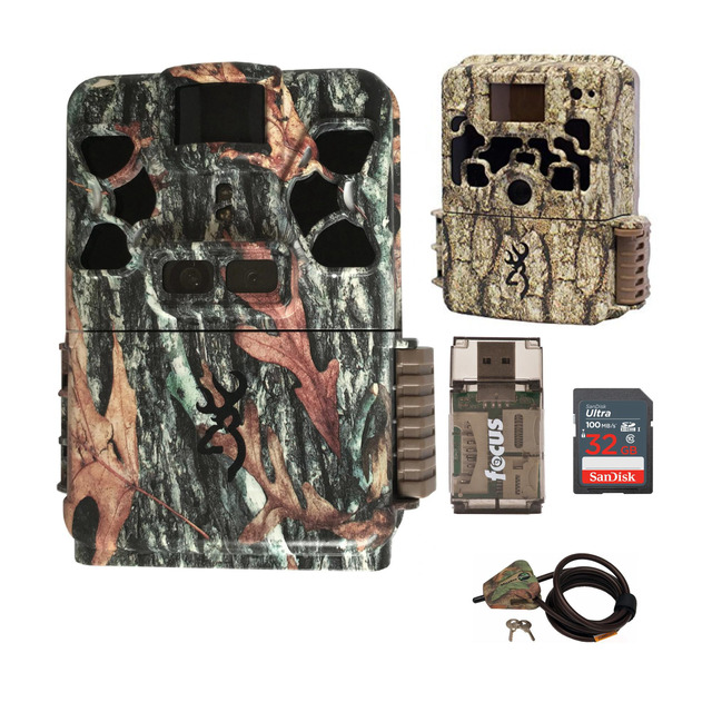 Browning Strike Force Pro X 1080 Trail Camera With Security Box Bundle