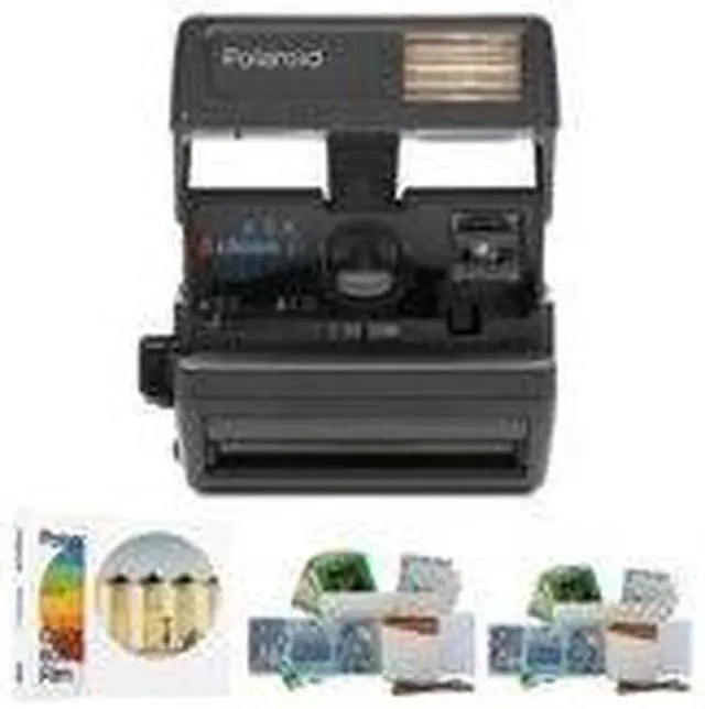 Alt view image 3 of 7 - Polaroid OneStep Closeup Camera with Polaroid Color Instant Film Bundle