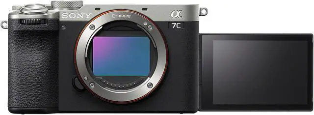 Alt view image 2 of 20 - Sony Alpha 7C II Full-Frame Interchangeable Lens Camera - Silver