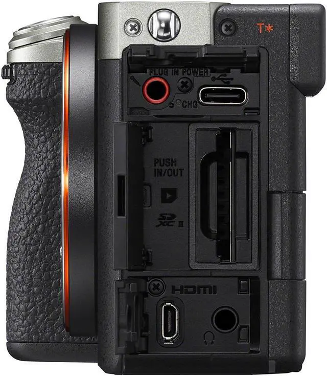 Alt view image 6 of 20 - Sony Alpha 7C II Full-Frame Interchangeable Lens Camera - Silver