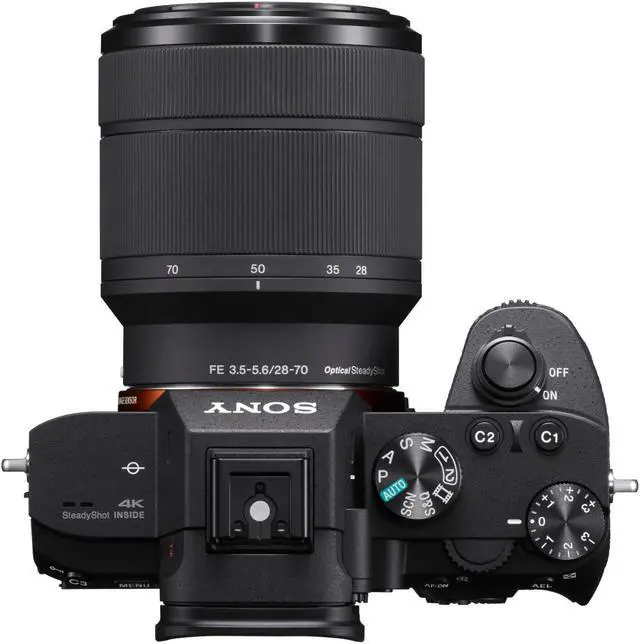 Alt view image 5 of 20 - Sony a7 III Full-frame Mirrorless Interchangeable-Lens Camera with 28-70mm Lens Optical with 3-Inch LCD, Black (ILCE7M3K/B)