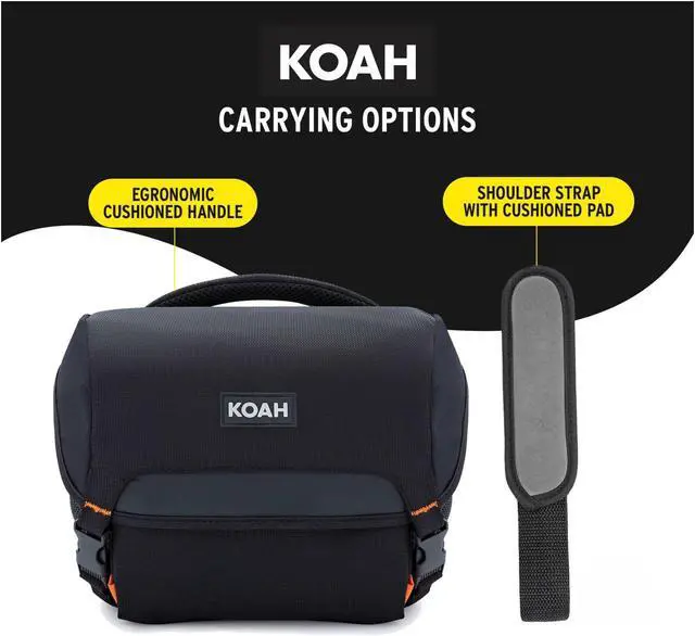 Alt view image 6 of 7 - Koah Roebling Street Camera System Gadget Bag with Accessory & Cleaning Kit