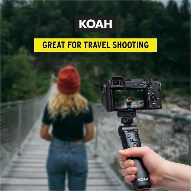Alt view image 2 of 7 - Koah Vlogging Camera Grip and Tripod for Content Creators