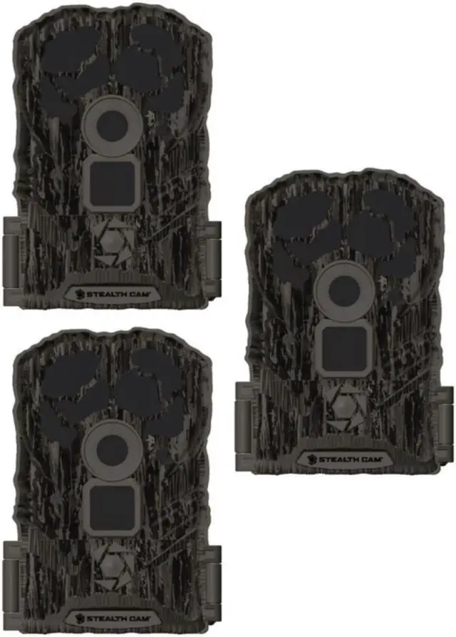 Alt view image 3 of 7 - Stealth Cam Browtine 14MP Camera with Trail Camera Bundle (4-Pack)
