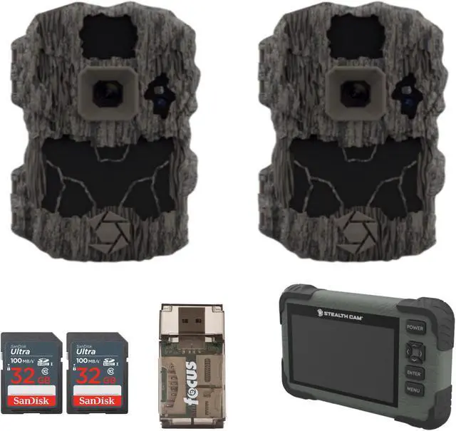 Main image of Stealth Cam DS4K Ultimate Camera 32MP with SD Reader-Viewer and Card Reader