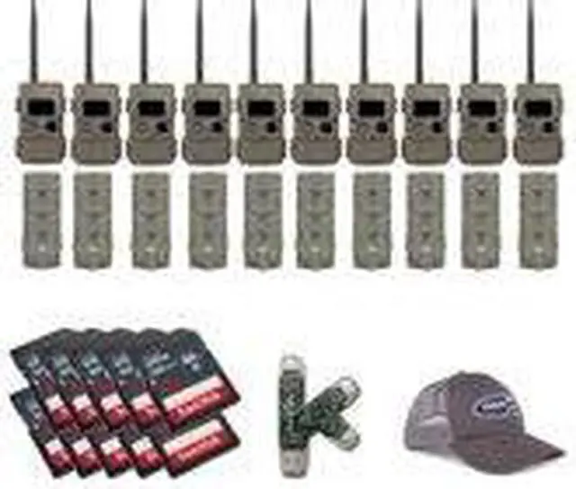Alt view image 3 of 7 - Cuddeback CuddeLink IR LED Camera (LL-2A) with PW-001 and Card (10-Pack)