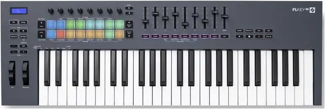 Alt view image 11 of 19 - Novation FLkey 49-Key USB MIDI Keyboard Controller for FL Studio