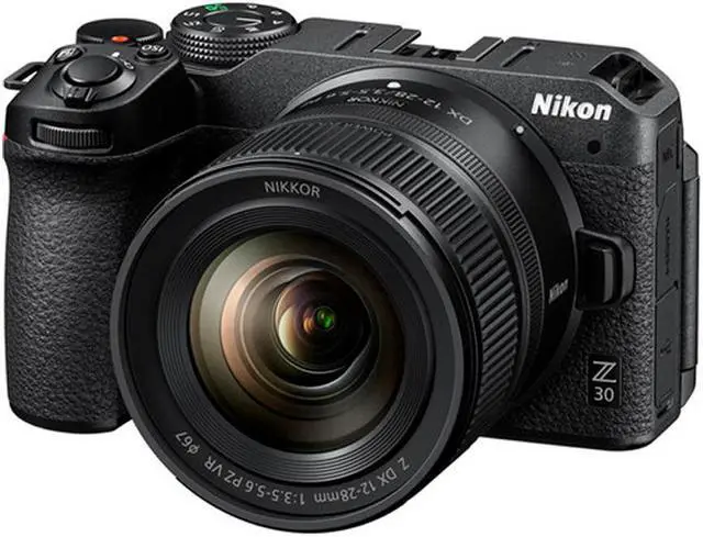 Alt view image 6 of 10 - Nikon Z 30 DX-Format Mirrorless Camera with NIKKOR Z DX 12-28mm f/3.5-5.6 PZ VR Lens