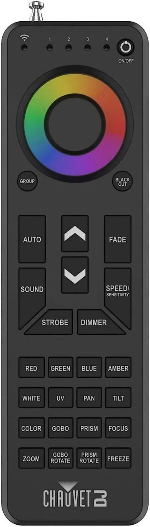 Alt view image 4 of 13 - CHAUVET DJ RFC-XL Wireless RF Remote