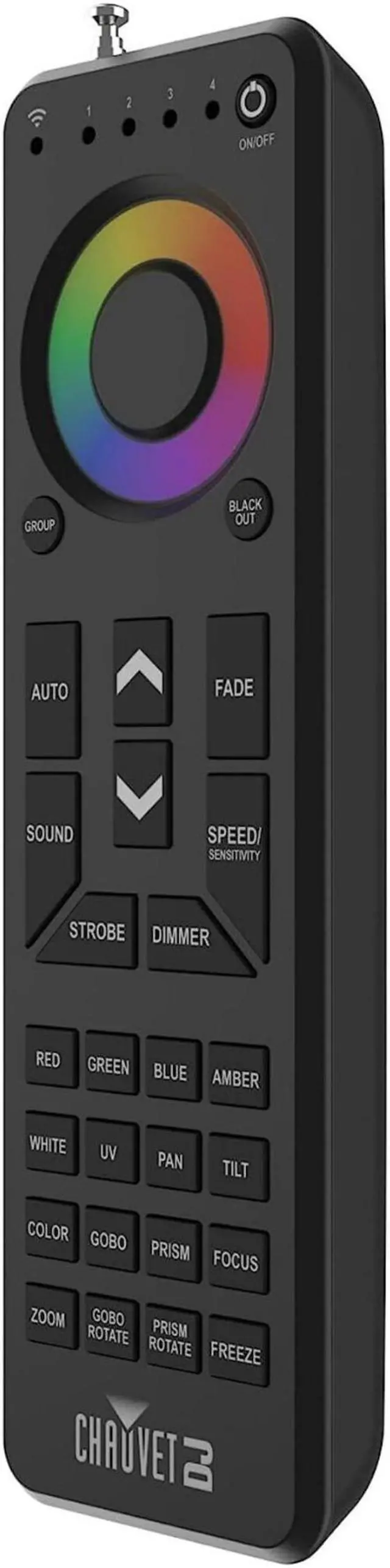 Alt view image 6 of 13 - CHAUVET DJ RFC-XL Wireless RF Remote