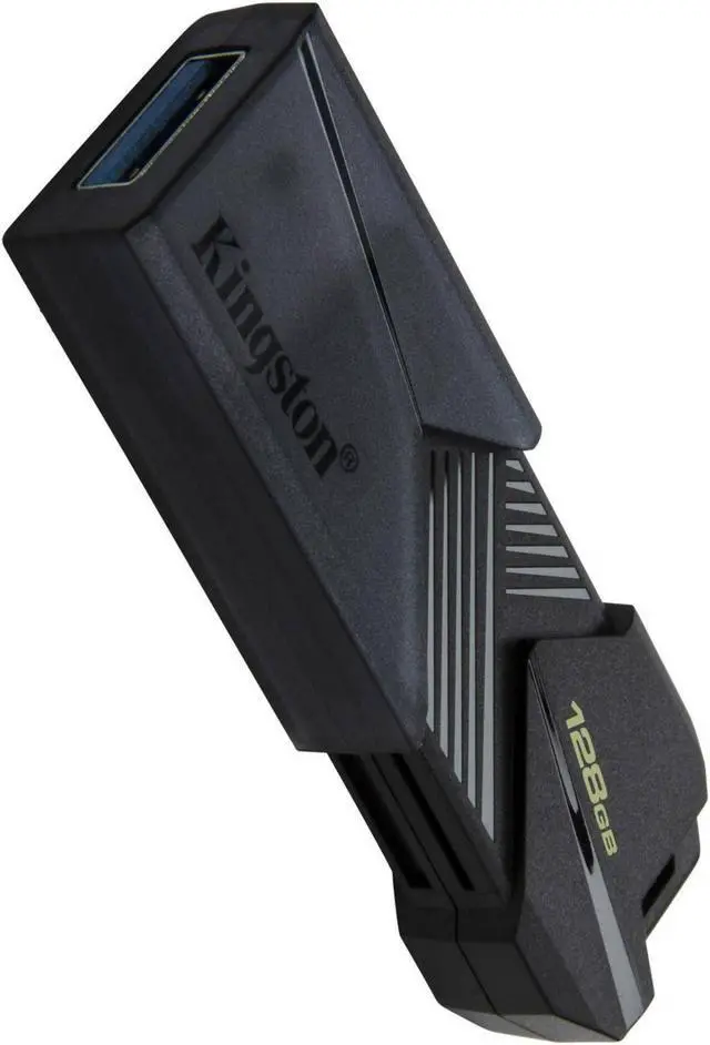 Alt view image 11 of 20 - Kingston DataTraveler Exodia Onyx 128GB USB 3.2 Gen 1 Type A Flash Drive DTXON/128GB