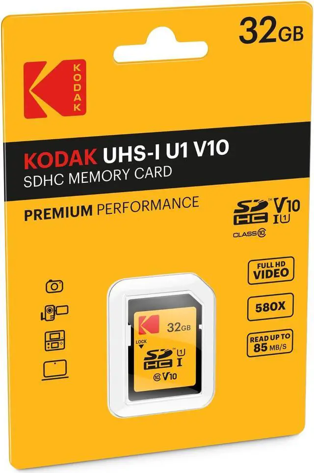 Alt view image 6 of 6 - kodak 32gb class 10 uhs-i u1 sdhc memory card (10-pack) with focus all-in-one high-speed usb 2.0 card reader bundle (11 items)