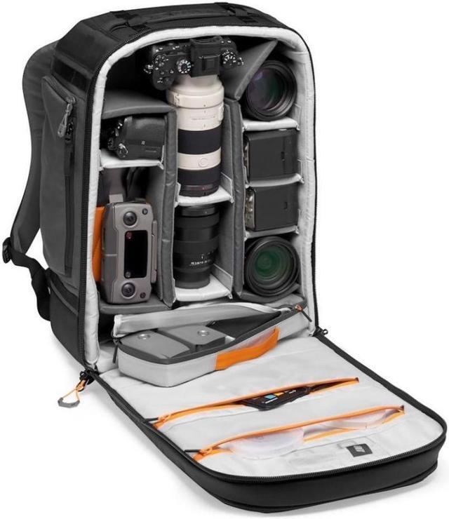 Alt view image 12 of 17 - Lowepro Pro Trekker BP 450 AW II 32L Camera Backpack, Black