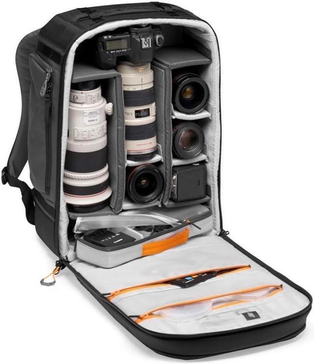 Alt view image 13 of 17 - Lowepro Pro Trekker BP 450 AW II 32L Camera Backpack, Black