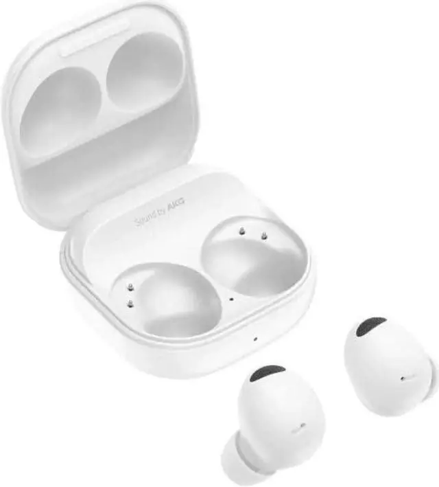 Alt view image 17 of 20 - Samsung Galaxy Buds2 Pro True Wireless Earbud Headphones  White SM-R510NZWAXAR