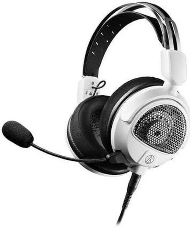 Alt view image 18 of 18 - Audio Technica High-Fidelity Open Back Gaming Headset - White