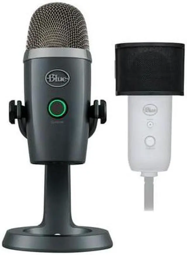 Main image of Blue Microphones Yeti Nano Premium USB Mic (Shadow Grey) Podcaster's Bundle