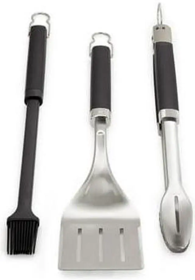 Alt view image 8 of 14 - Weber Precision 3-Piece Grill Tool Set