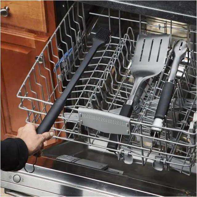 Alt view image 9 of 14 - Weber Precision 3-Piece Grill Tool Set