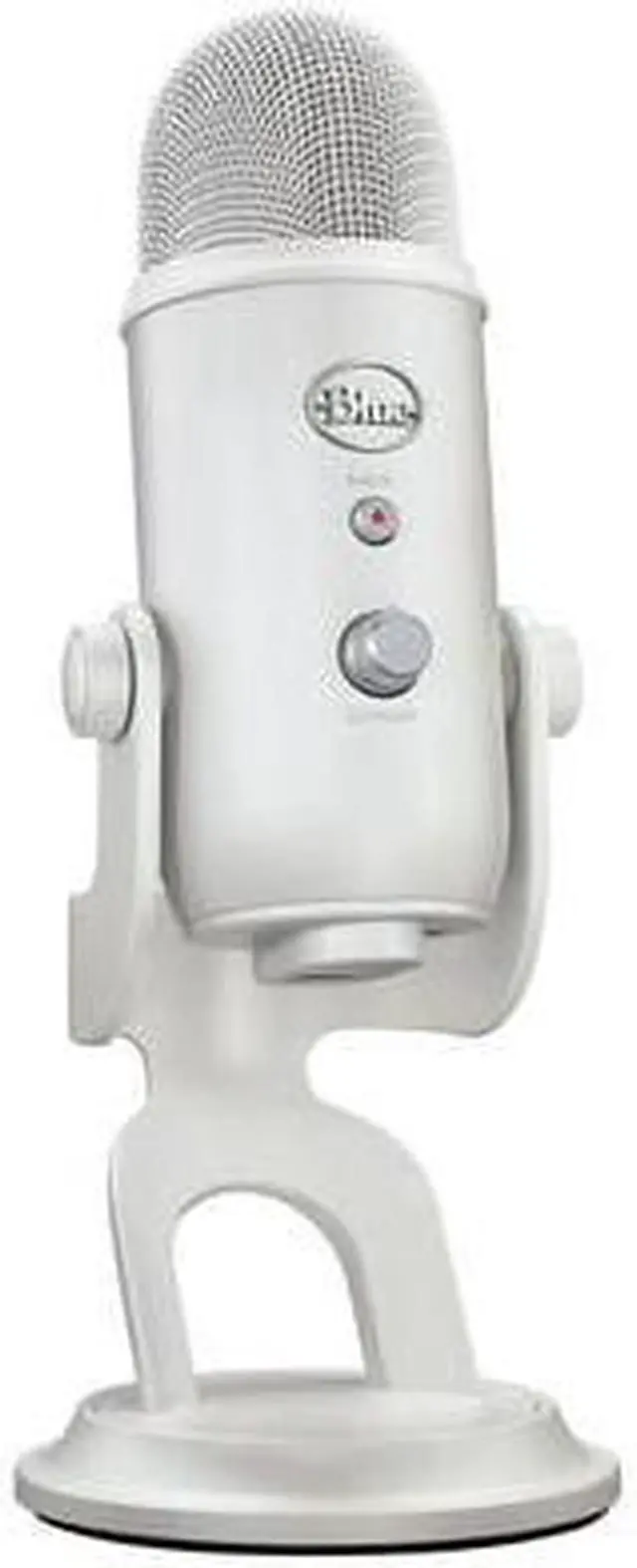 Alt view image 6 of 7 - Blue Microphones Yeti USB Microphone (White Mist) with Knox Gear Pop Filter