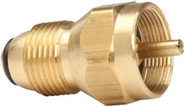 Alt view image 4 of 5 - MR. HEATER Female Cylinder Thread x Soft Nose POL LP Refill Adapter F276172