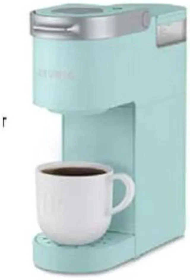 Alt view image 6 of 7 - keurig k-mini single serve coffee maker (oasis) bundle with 12-ounce double wall stainless steel tumbler (2 items)