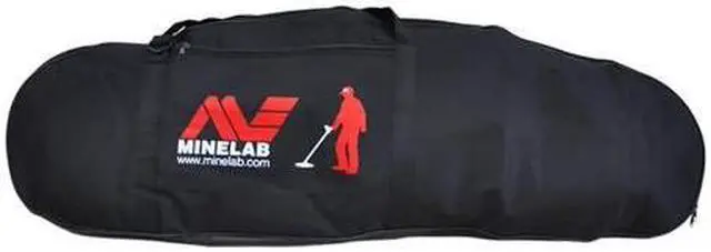 Alt view image 9 of 15 - Minelab Padded & Reinforced Canvas Carry Bag for All Metal Detectors, Black