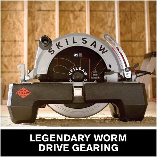 Alt view image 4 of 7 - Skilsaw SPT70V-11 Super SAWSQUATCH 16-5/16-Inch Worm Drive Circular Saw