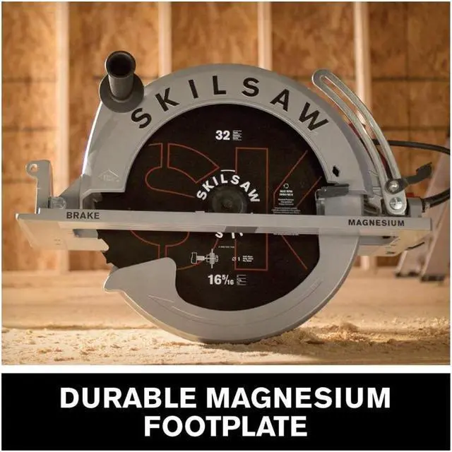Alt view image 6 of 7 - Skilsaw SPT70V-11 Super SAWSQUATCH 16-5/16-Inch Worm Drive Circular Saw