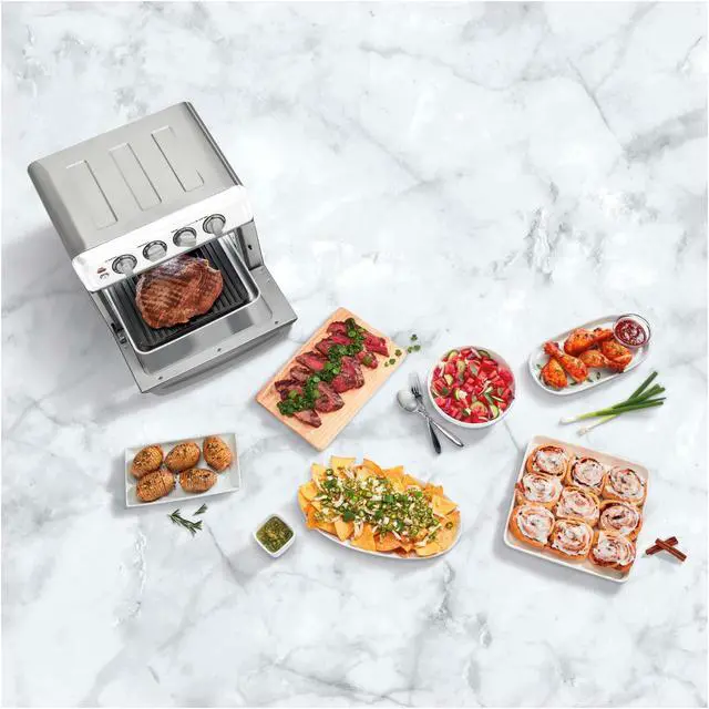 Alt view image 9 of 9 - Cuisinart TOA-70W AirFryer Oven with Grill