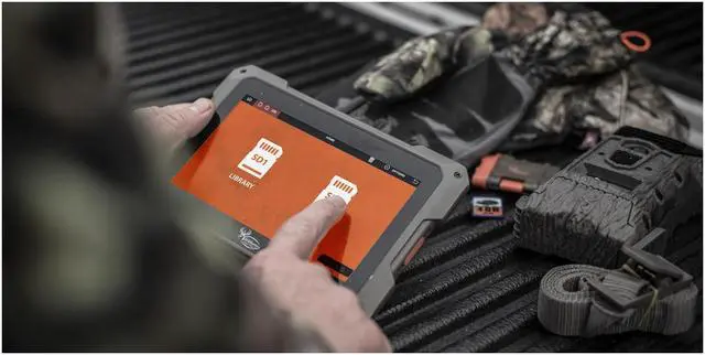 Alt view image 6 of 6 - Wildgame Innovations VU70 Trail Tablet Dual Sd Card Viewer