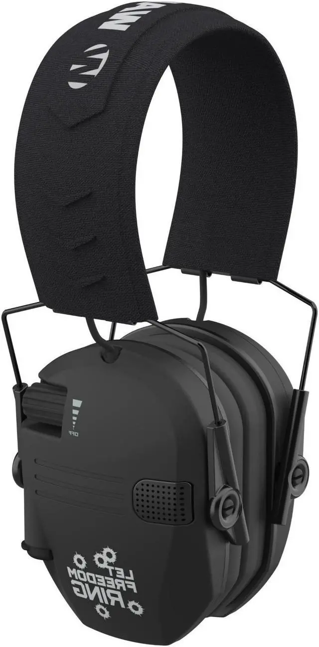 Alt view image 6 of 6 - Walkers Razor Slim Electric Earmuffs with Built-In Speakers (Let Freedom Ring)