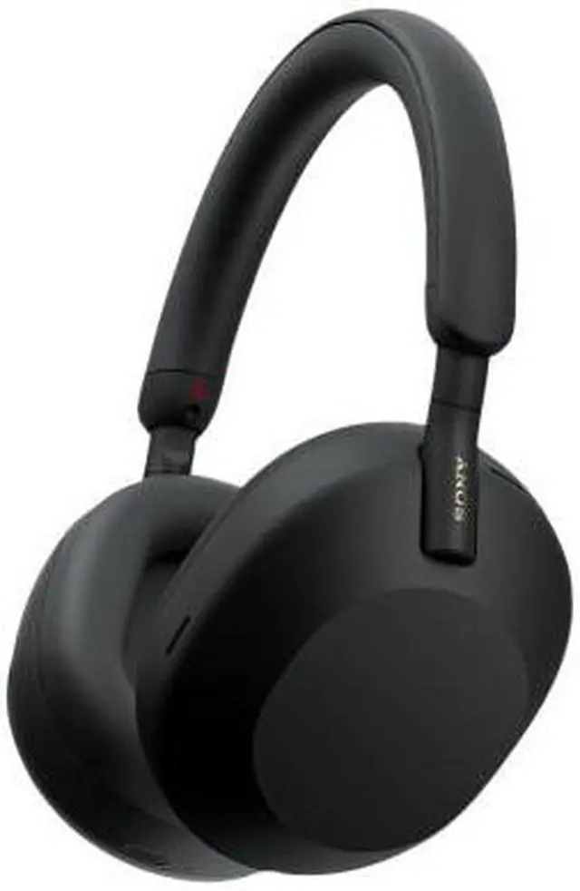 Alt view image 6 of 7 - Sony WH-1000XM5 Wireless Noise Canceling Over-Ear Headphones (Black) Bundle