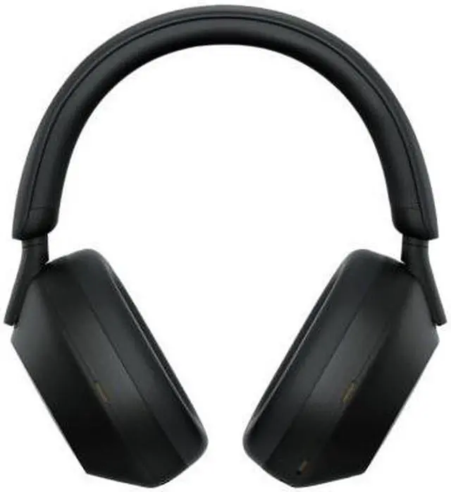 Alt view image 7 of 7 - Sony WH-1000XM5 Wireless Noise Canceling Over-Ear Headphones (Black) Bundle